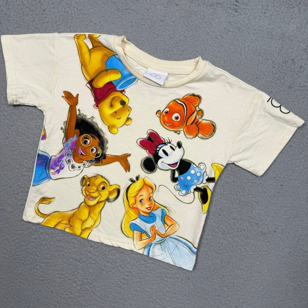 Kids Disney 100 Years Character T-shirt